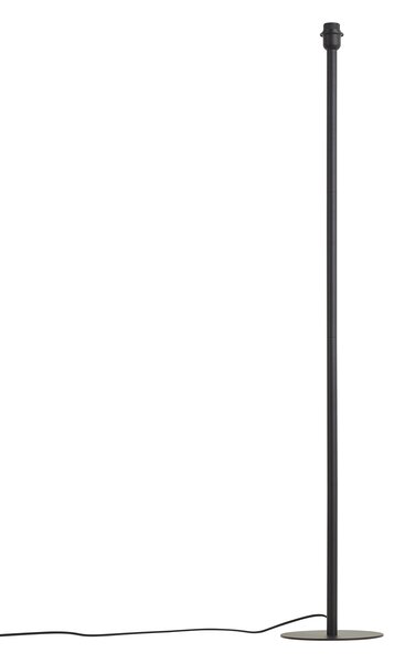 Stojaca lampa čierna bez tienidla - Simplo