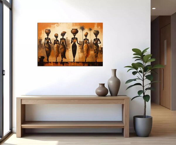 Moderný obraz Africké ženy