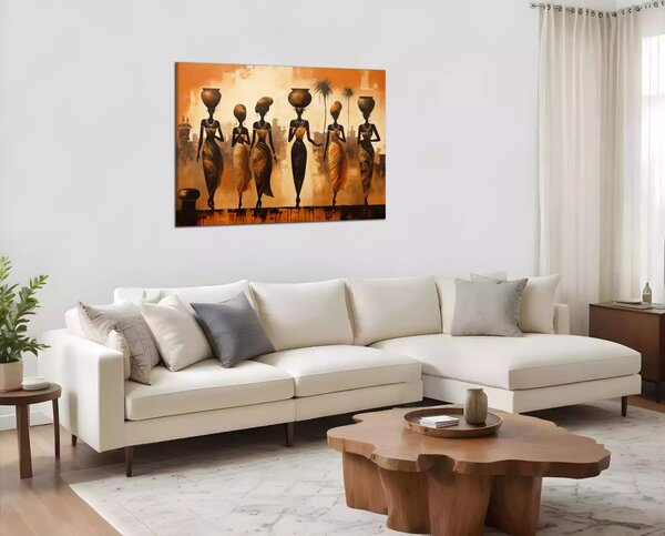 Moderný obraz Africké ženy