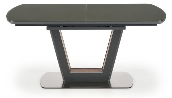 Halmar Rozkladací jedálenský stôl BILOTTI 160(200)x90 antracit mat/orech