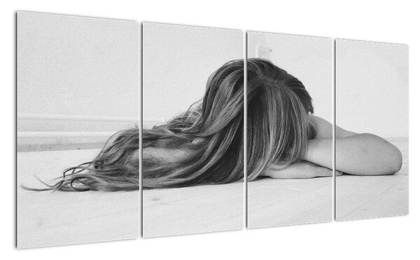 Obraz ležiace ženy (Obraz 160x80cm)