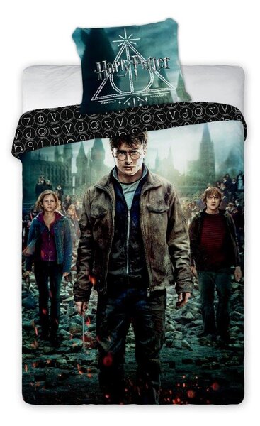 Faro Bavlnené obliečky Harry Potter 003 - 135x200 cm