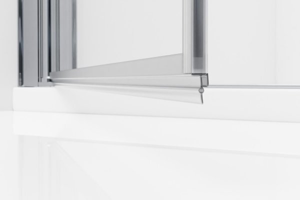 BETA COMBI Chróm 80x80 Clear Štvorcový sprchovací kút bez vaničky