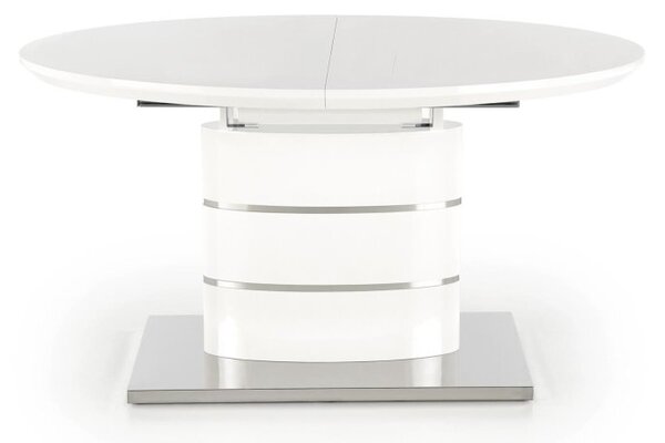 Halmar Rozkladací jedálenský stôl ASPEN 140(180)x90 biely