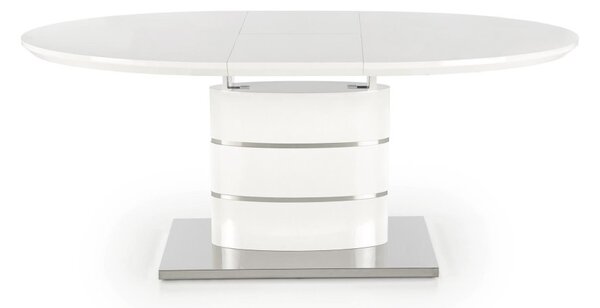 Halmar Rozkladací jedálenský stôl ASPEN 140(180)x90 biely