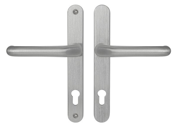 MPK - SECURO A04 - SOU COSLAN kľučka/kľučka PZ 92 mm Strieborná matná