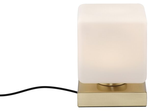 Stolná lampa mosadzná vrátane LED stmievateľná dotykom - Jano