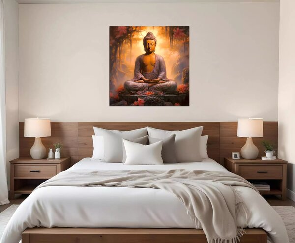 Obraz na stenu Buddha pod stromom