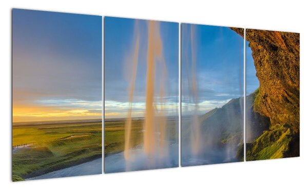Obraz na stenu s vodopádom (Obraz 160x80cm)