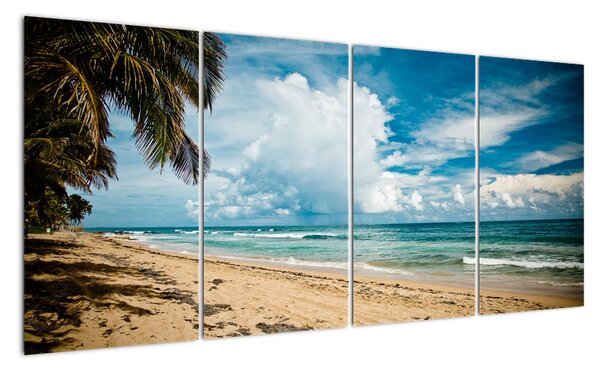Pláž - obraz (Obraz 160x80cm)