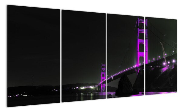 Golden Gate Bridge - obrazy (Obraz 160x80cm)