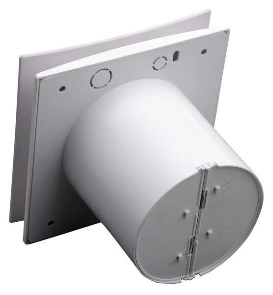 Sapho Sapho, EIRA kúpeľňový ventilátor axiálny, 15W, potrubie 100mm, časovač, biela, EI102