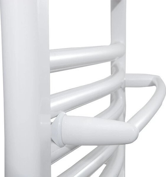 Aqualine Aqualine, Sušiak uterákov na vykurovacie telesá 33 cm, oblý, biela, IDO-40