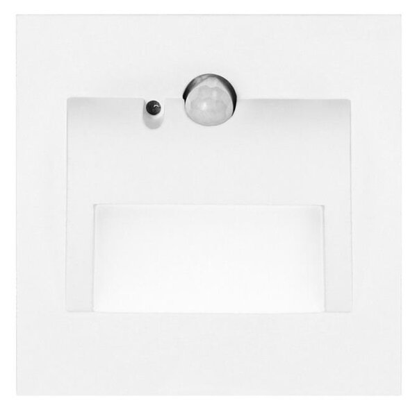 Osvetlenie schodiska DRACO LED 1,5W, 12V, 3000K, senzor, biele