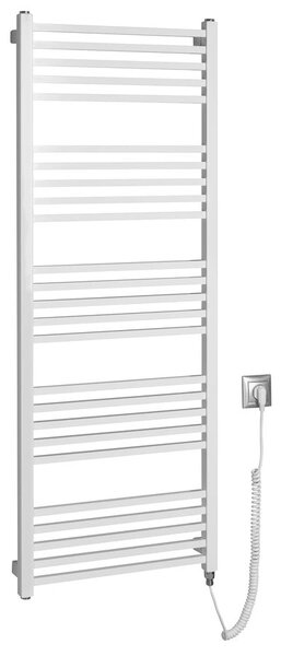 Sapho Sapho, METRO-E elektrické vykurovacie teleso, rovné, 500x1340 mm, 500 W, biela, ME513
