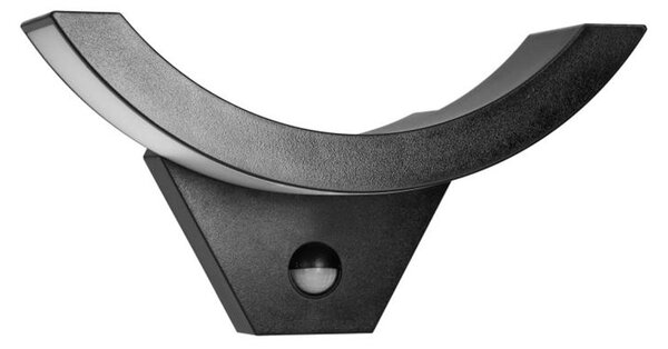 LED svietidlo SPINEL 10W pohybový senzor IP54 čierne
