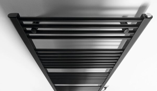 Aqualine Aqualine, DIRECT-E elektrické vykurovacie teleso, rovné, 600x1320 mm, 600 W, čierna, ILE36TB