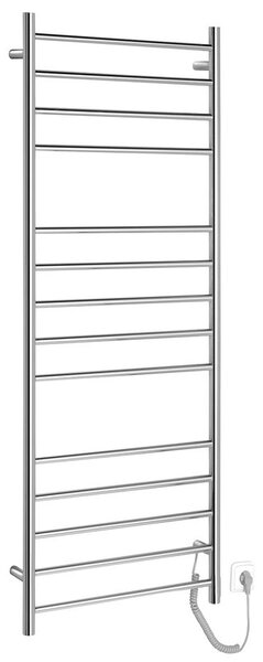 Sapho Sapho, REDONDO elektrický sušiak uterákov, guľatý, 600x1500 mm, 130 W, leštená nerez, ER250V