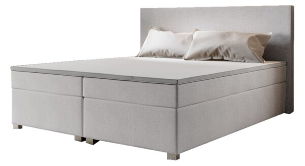 Čalúnená postel Boxspring ISLAND + matrac + rošt - cosmic 16 / 160x200 / bez vrchného matraca