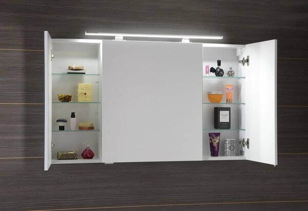 Sapho Sapho, RIWA galérka s LED osvetlením, 81x70x17cm, dub alabama, RIW080-0022