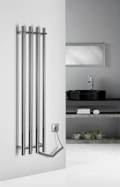 Sapho Sapho, PAPINADO elektrický sušiak uterákov, 263x1200mm, 85W, chróm, ER750