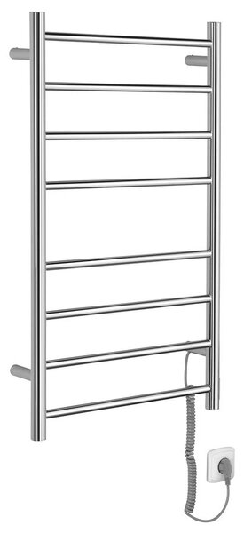 Sapho Sapho, REDONDO elektrický sušiak uterákov, guľatý, 500x900 mm, 75 W, leštená nerez, ER220V