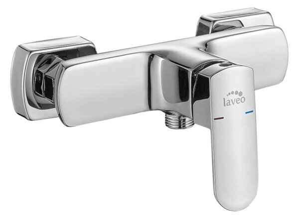 Laveo Calla, nástenná sprchová batéria 150mm, chróm, LAV-BAC_040D