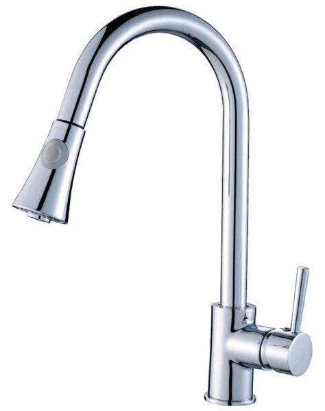 Laveo Daru, kuchynská batéria stojaca h-410, chrómová, LAV-BLD_069D