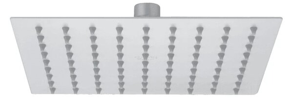 Laveo Kvadrato, horná/hlavová sprcha 200x200 mm, štvorec, biela, LAV-NLQ_6DAS