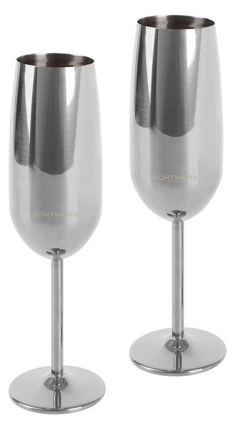 Echtwerk Poháre na sekt/šampanské (2 kusy, ušľachtilá oceľ) (100332390)