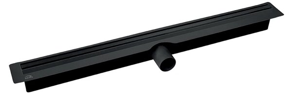 Laveo Slim, sprchový odtok 60 cm, čierna, LAV-COS_760D