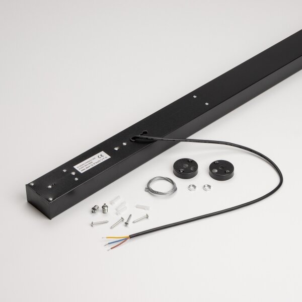 LED stropné prisadené závesné svietidlo CYNIDECO LED/12W/230V 4000K čierna