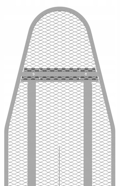 Erga Model 101, žehliaca doska 137,5x30x89 cm, strieborná-šedá, ERG-SEP-10DESPRMOD101