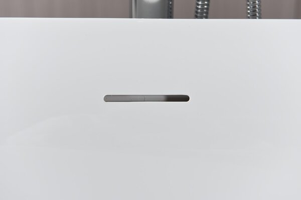 Erga Zara, rohová voľne stojaca vaňa 140x72 cm + odtoková zátka, pravá, biela lesklá, ERG-ZARA-140072R-WH-WH