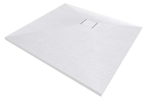 Gamma Erga Oldaf, SMC štvorcová sprchová vanička 90 x 90 cm, biela matná, ERG-GMA-OL-9090