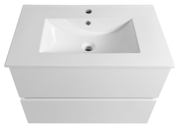 Aqualine Aqualine, PANEDA umývadlová skrinka 74,5x55x45,2cm, biela, PN275