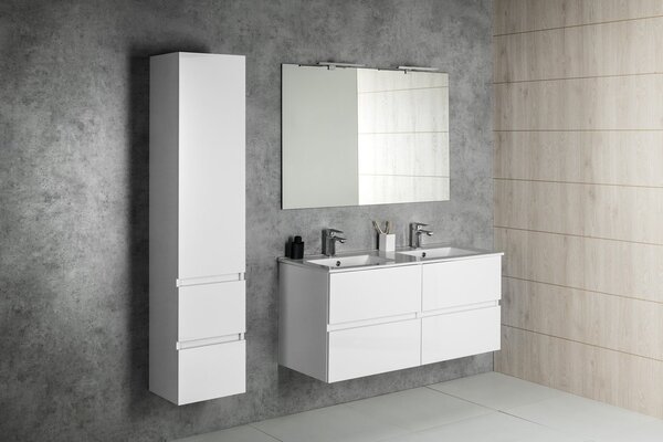 Aqualine Aqualine, PANEDA STRIP umývadlová skrinka 69,5x55x45,2cm, dub emporio, PN370