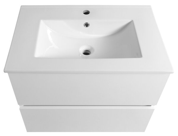 Aqualine Aqualine, PANEDA umývadlová skrinka 69,5x55x45,2cm, biela, PN270