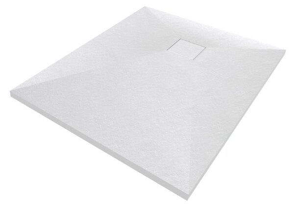 Gamma Erga Oldaf, SMC obdĺžniková sprchová vanička 80 x 90 cm, biela matná, ERG-GMA-OL-8090