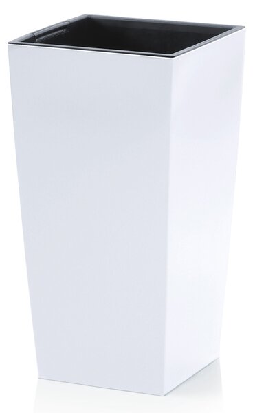 Prosperplast Kvetináč s vložkou Urbi Square (33 x 61 x 33 cm (Š x V x H), biela) (100275788)