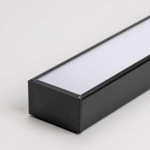 LED Stropné prisadené závesné svietidlo CYNIDECO LED/30W/230V 4000K čierna