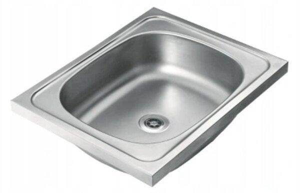 Kuchinox EKO, 1-komorový nerezový drez na skrinku 500x400x150 mm, oceľová, LAV-SKE_010T