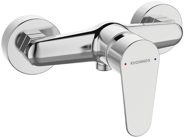 Kuchinox Fresno, nástenná sprchová batéria 150mm, chrómová, LAV-BQF_040D