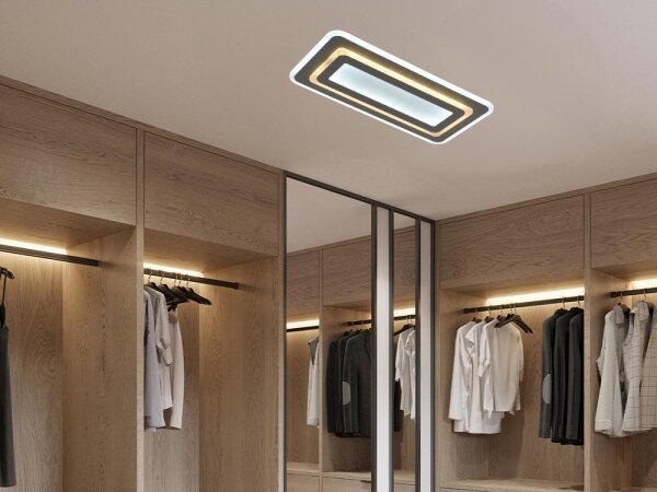 LED stmievateľné stropné svietidlo LED/85W/230V 3000-6500K + diaľkové ovládanie