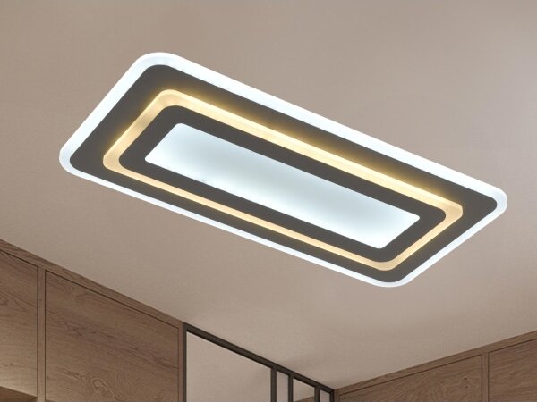 LED stmievateľné stropné svietidlo LED/85W/230V 3000-6500K + diaľkové ovládanie