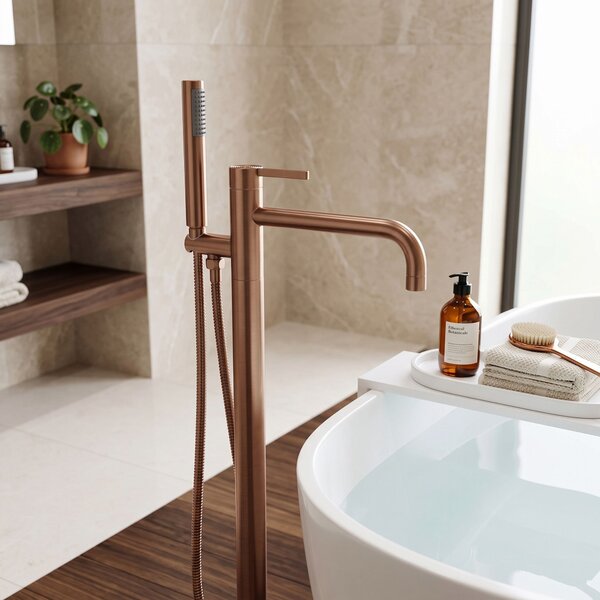 Voľne stojaca batéria Rea Foster Brush Copper