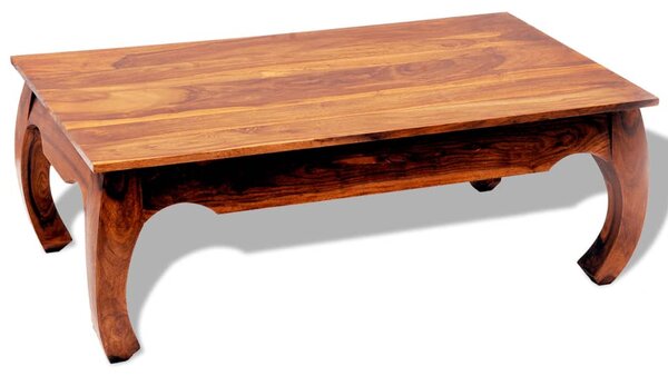 Konferenčný stolík 40 cm, drevený masív sheesham