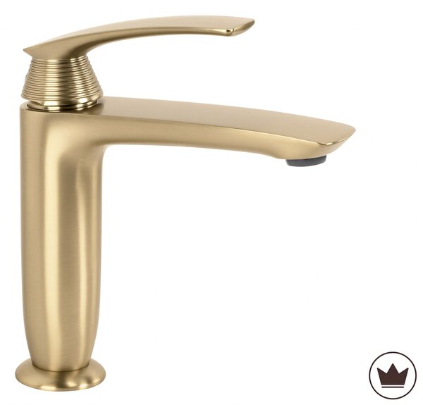 Umývadlová batéria PREMIUM REA Como Brush Gold Low