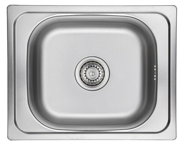 Kuchinox Orion, 1-komorový nerezový drez 500x400x180 mm + sifón, oceľová, LAV-SKO_010T