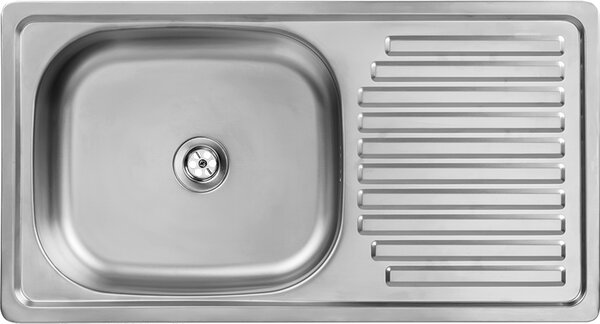 Kuchinox Trafis, 1-komorový nerezový drez 750x400x150 mm, oceľová, LAV-SKN_011T